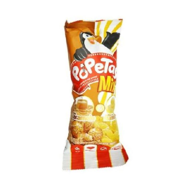 Crispetas Popetas Mantequilla Caramelo Mega Mix 58 Gr