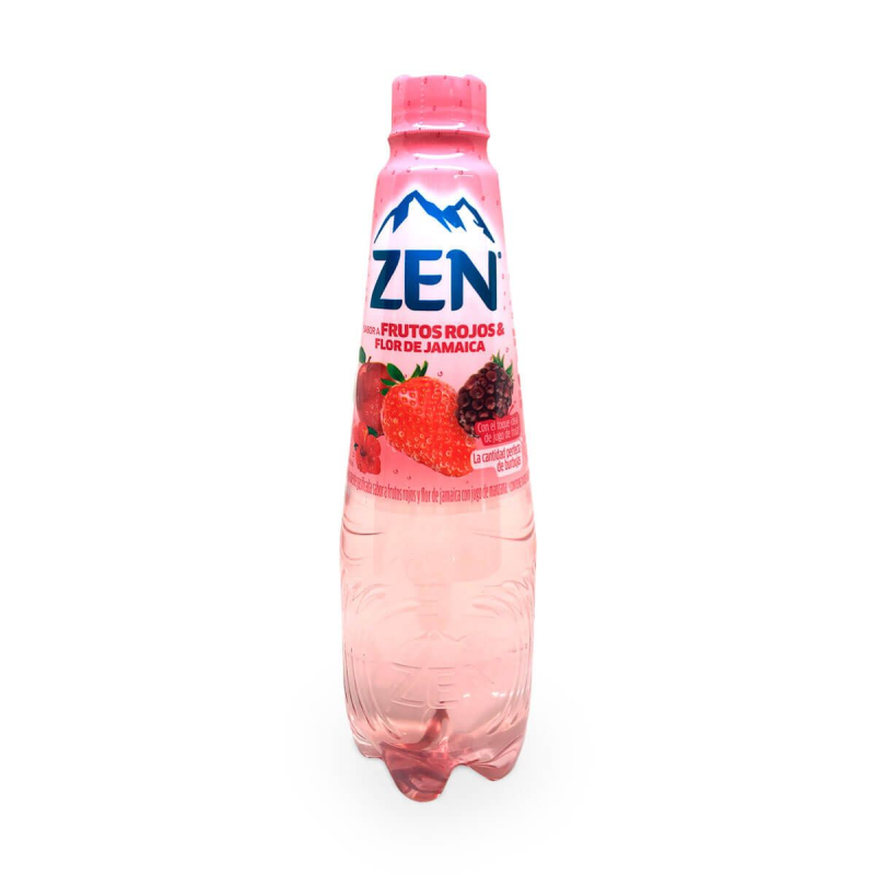 Agua Saborizada Zen Frutos Rojos 540 Ml