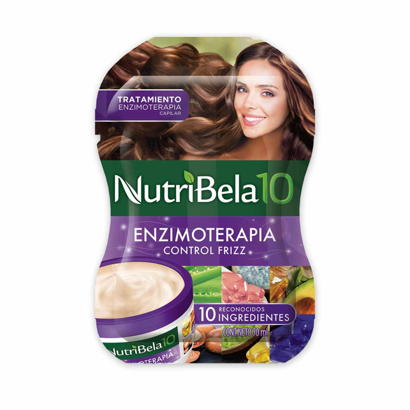 Tratamiento Capilar Nutribela Enzimoterapia 70 Ml