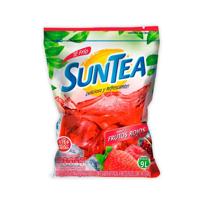 Bebida Instantanea Suntea Frutos Rojos 532 Gr