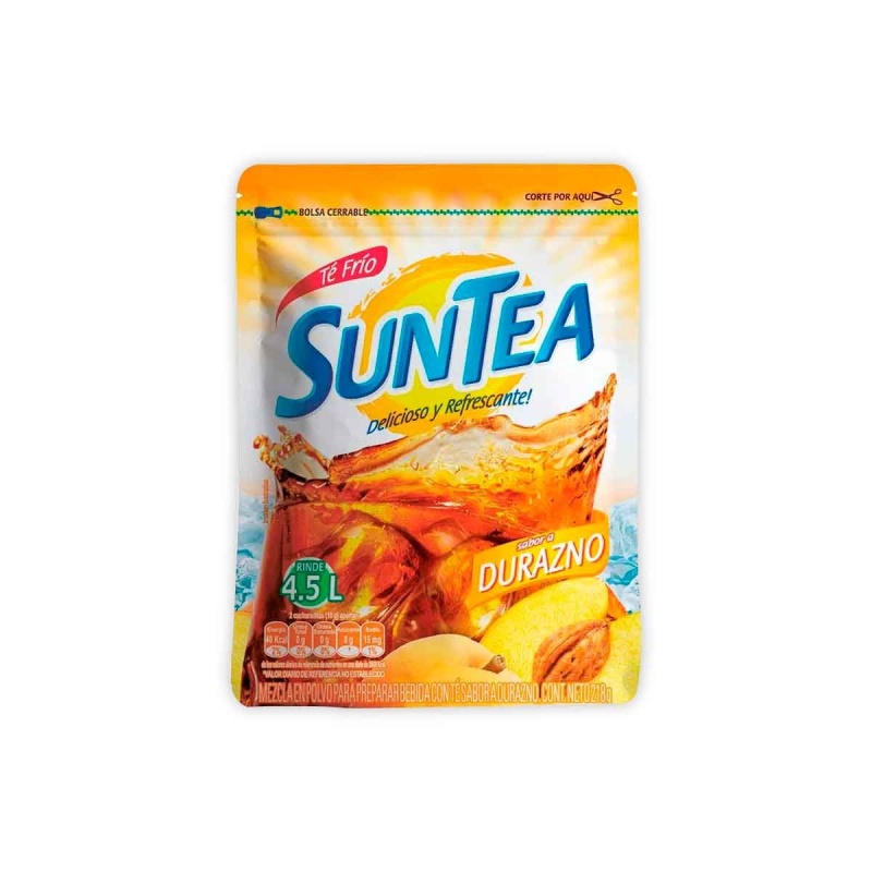 Bebida Instantanea Suntea Durazno 266 Gr