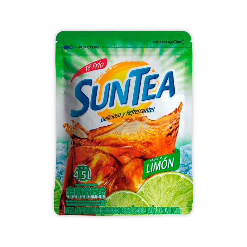 Bebida Instantanea Suntea Limon 266 Gr