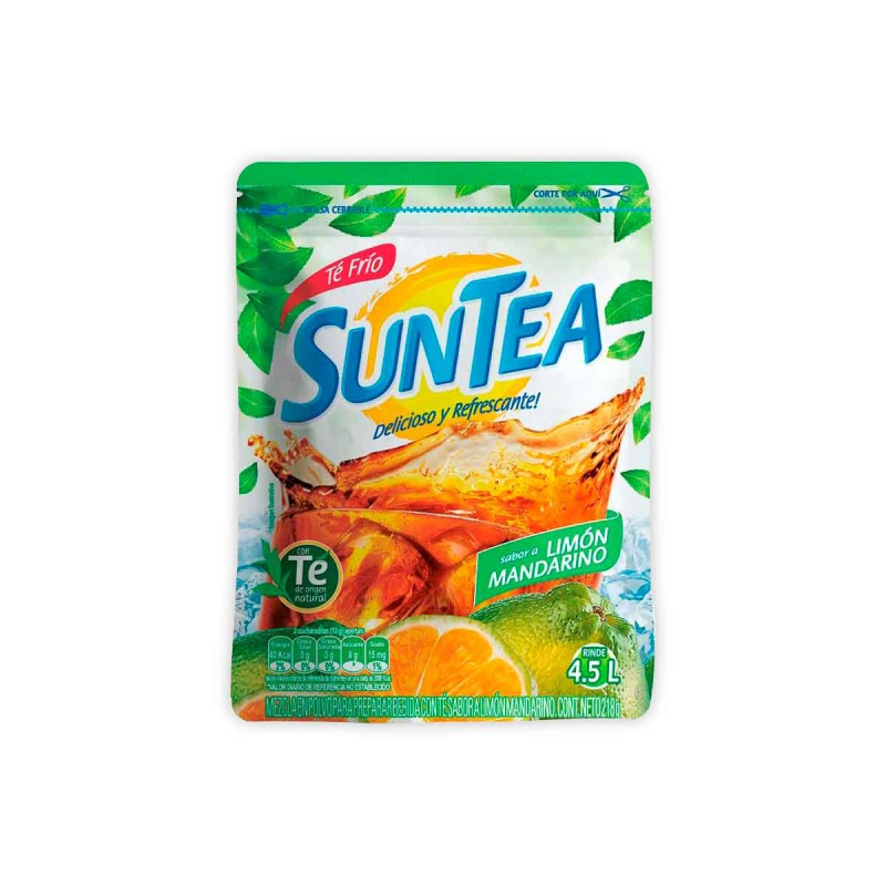 Bebida Instantanea Suntea Limon Mandarino 266 Gr