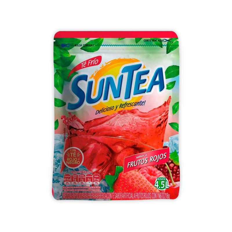 Bebida Instantanea Suntea Frutos Rojos 266 Gr