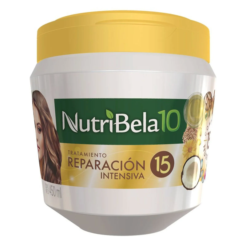 Tratamiento Capilar Nutribela Reparacion Intensiva 450 Ml