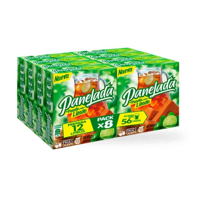Bebida Instantanea Panelada 8 Und 29 Gr