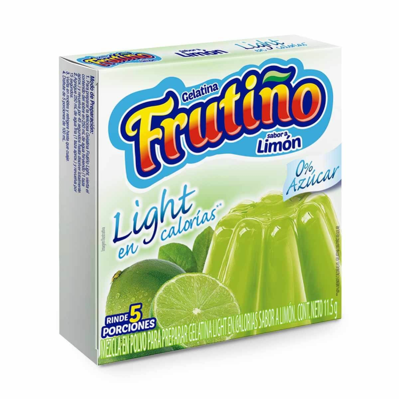 Gelatina Frutino Light Limon 11 Gr