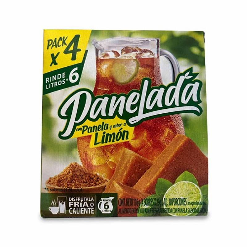 Bebida Instantanea Panelada Limon 4 Und 116 Gr