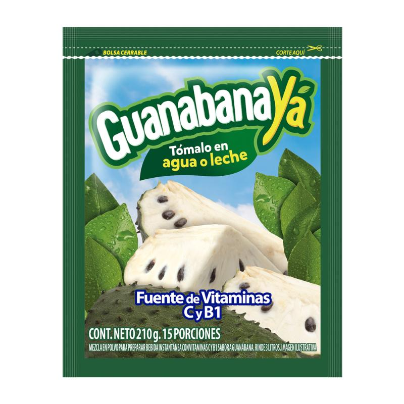 Bebida Instantanea Guanabanaya 210 Gr