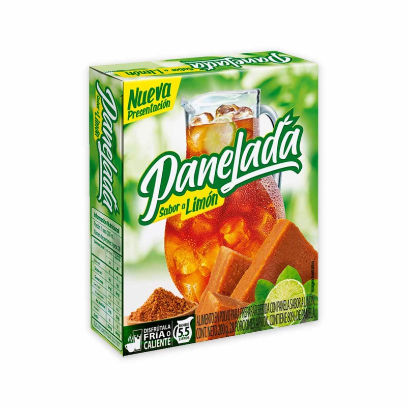 Bebida Instantanea Panelada Limon 200 Gr