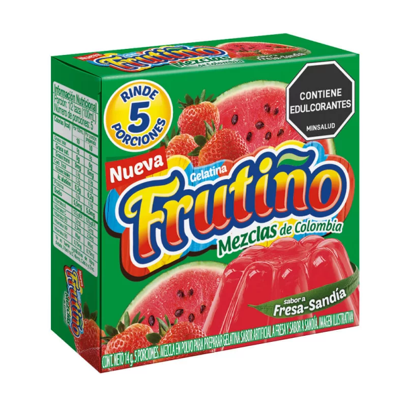 Gelat Frutino 14 Gr Fresa -sandia N.