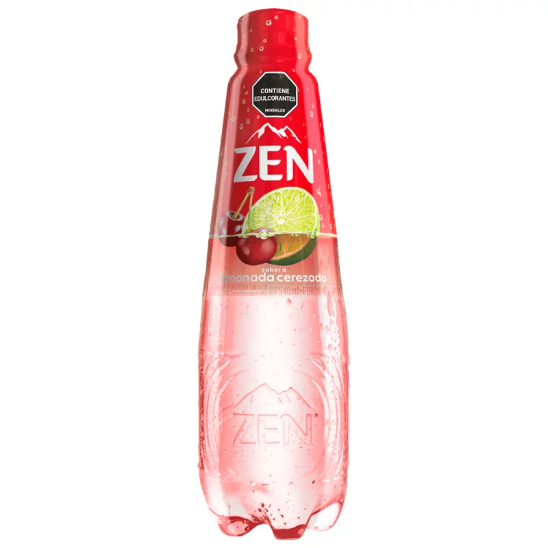 Agua Saborizada Zenx540ml Frutos Rojos