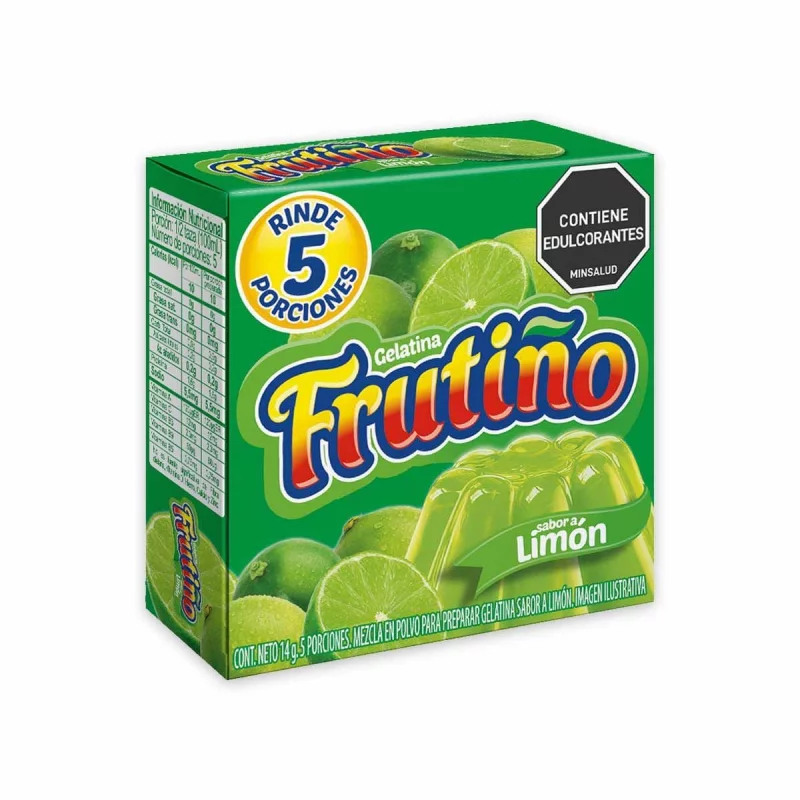 Gelat Frutino 14 Gr Limon N.