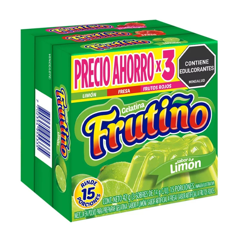Gelat Frutiño*3und Lim-fre-fru N.
