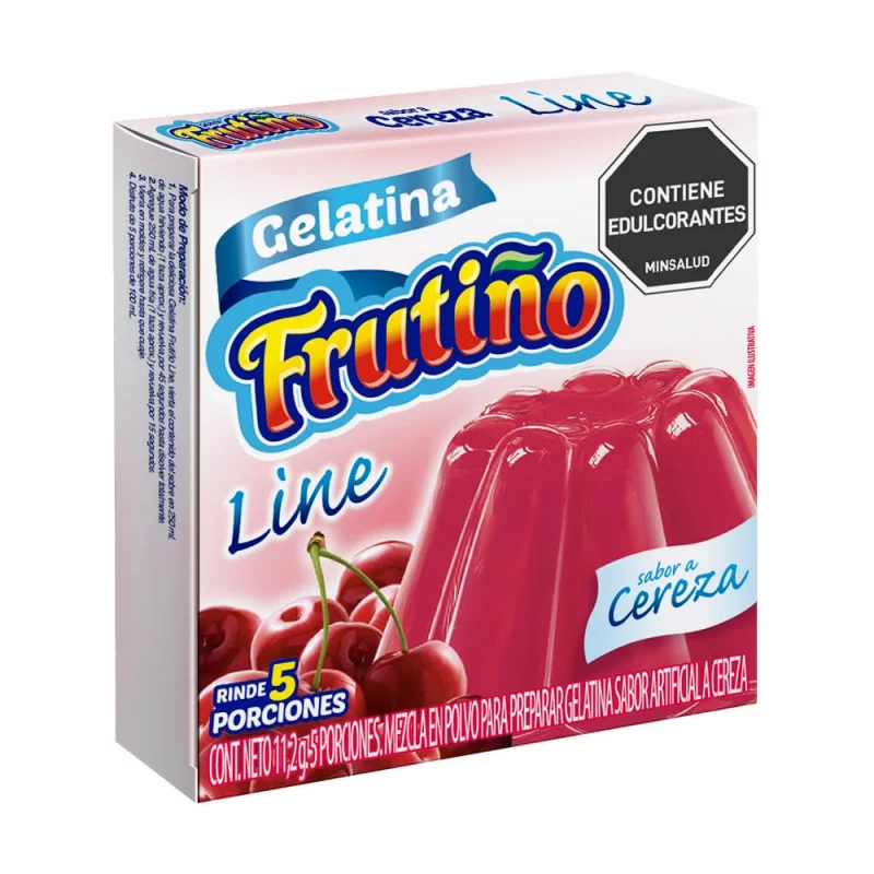 Gelatina Frutino Line 11,2 Gr Cereza