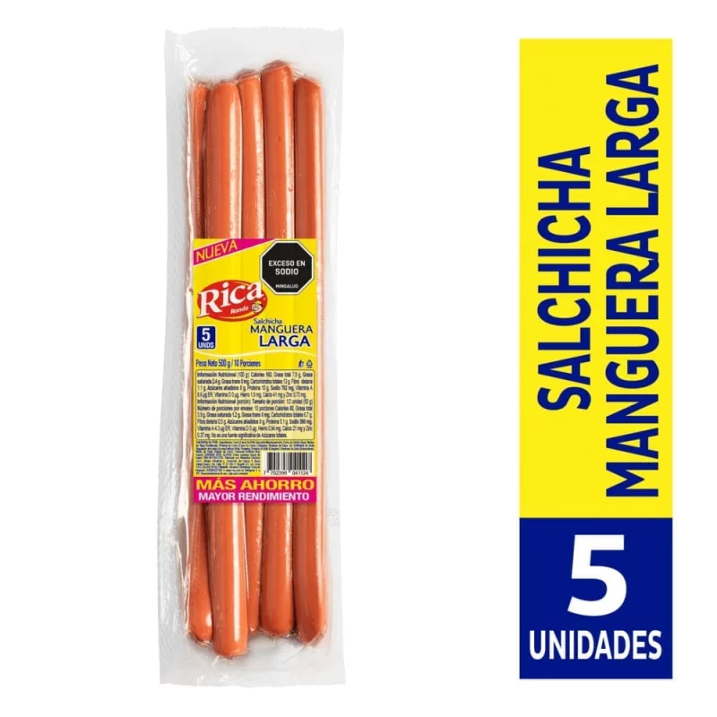 Salchicha Manguera Ricax500g