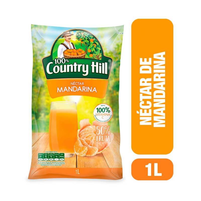 Jugo Country Hill Mandarina 1000 Ml