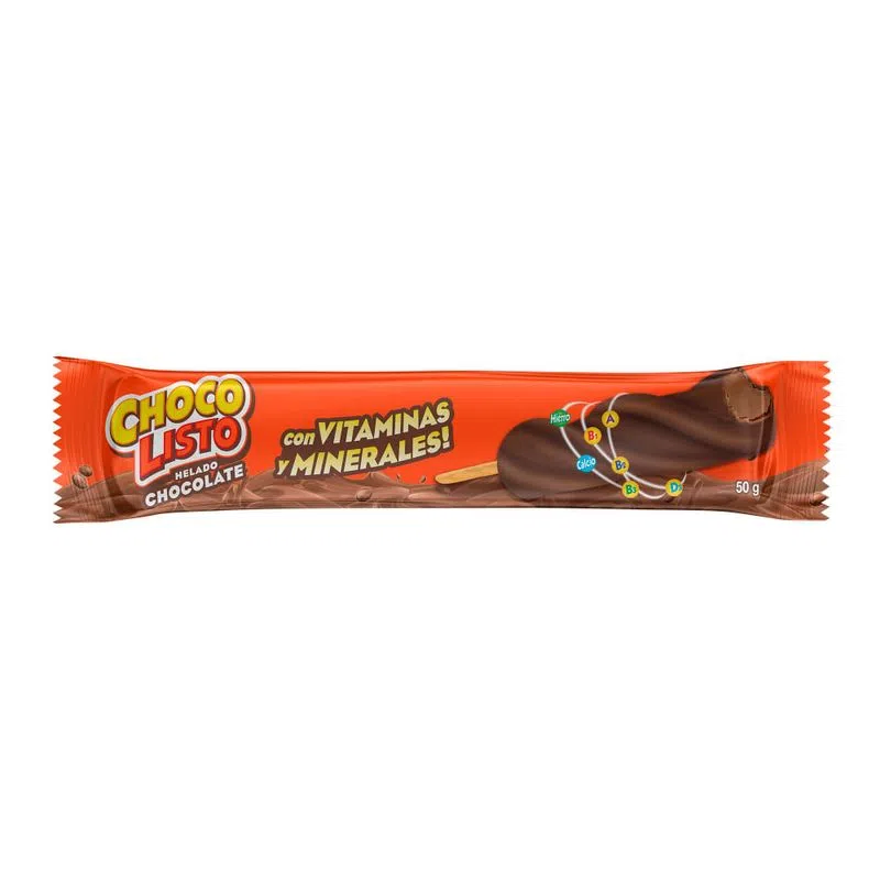 Paleta Chocolisto 50 Gr