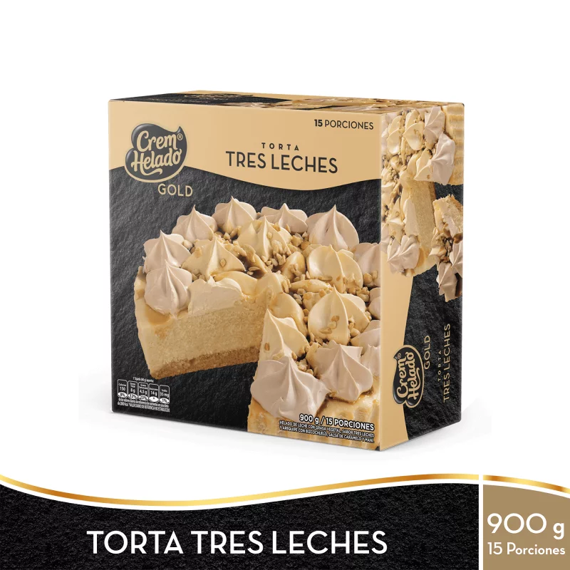 Torta Ch Gold X900g Tres Leches