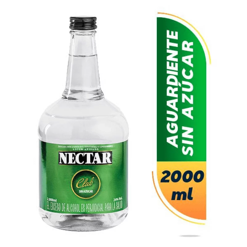 Aguardiente Nectar Club 2000 Ml
