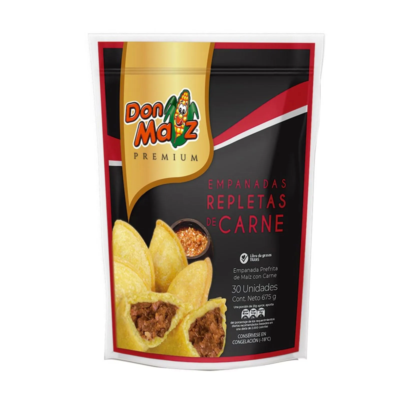 Empanadas Don Maiz Carne 30 Und 675 Gr
