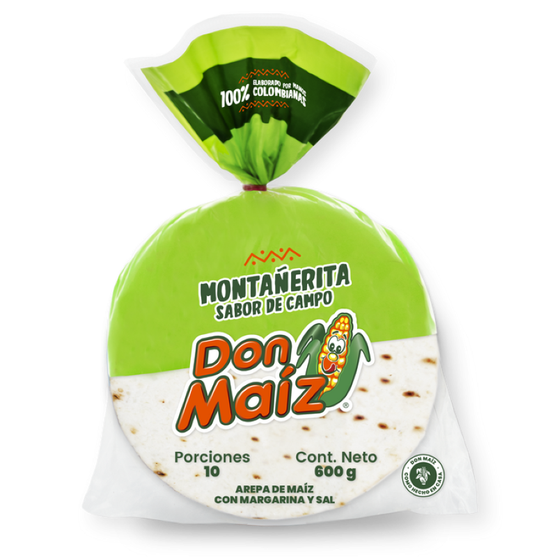 Arepa Don Maiz Montanerita 600 Gr