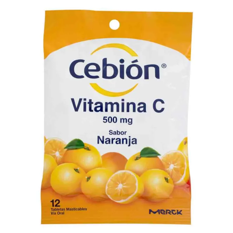 Vitam Cebionx12und Masticable Naranj