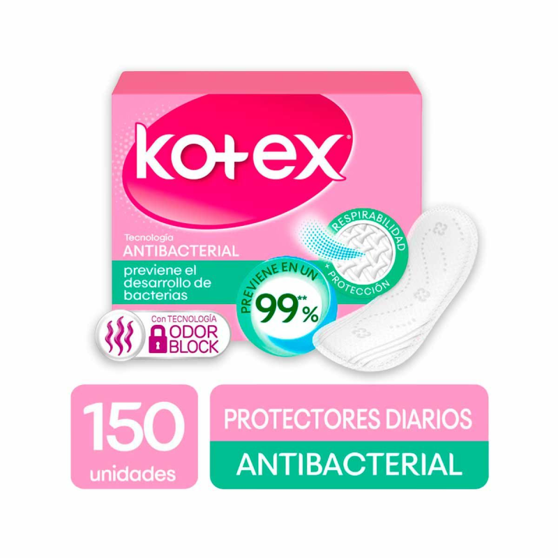 Protector Lin Kotex Antibacteri Bazooka 150und