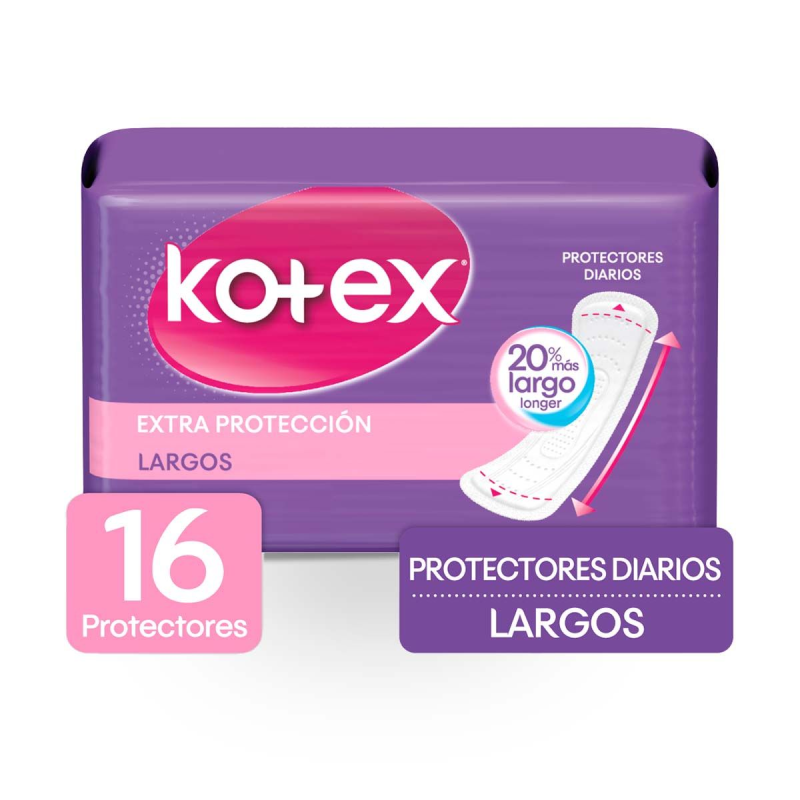 Protector Kotex Lin Long 16 Und