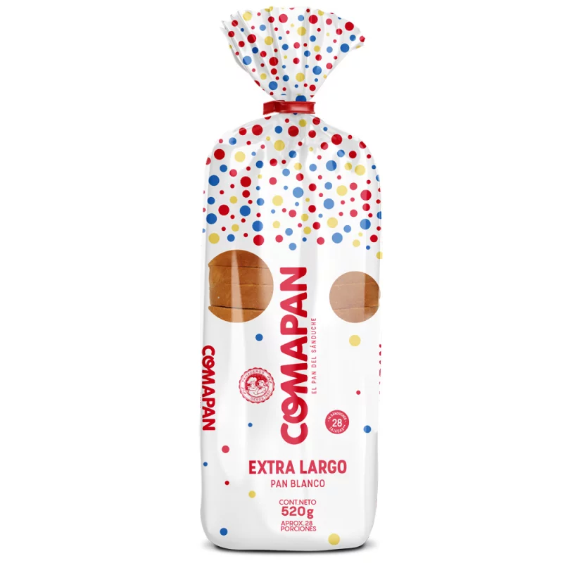 Pan Coma Pan Blanco Extra Largo 520 Gr