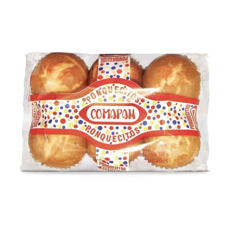 Ponque Coma Pan Ponquecitos 6 Und