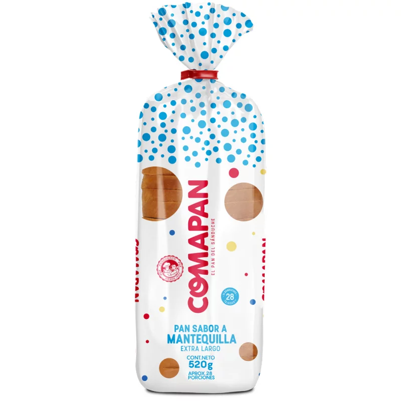 Pan Coma Pan Mantequilla 520 Gr