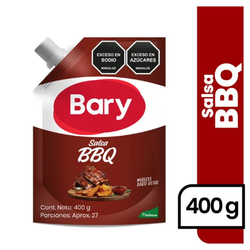 Salsa Bbq Baryx400g D-p Valvula