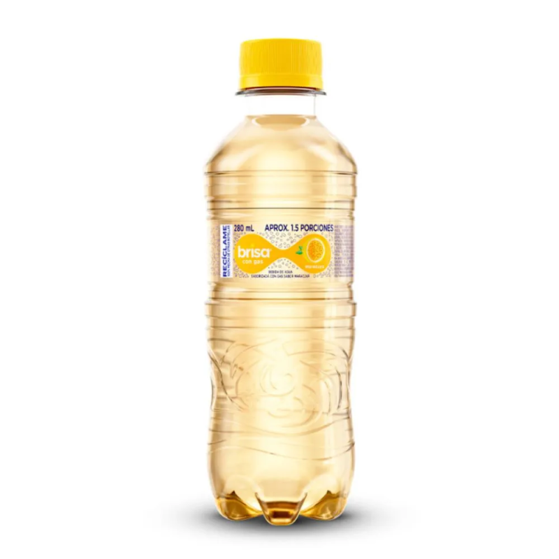 Agua Saborizada Con Gas Maracuya X280ml