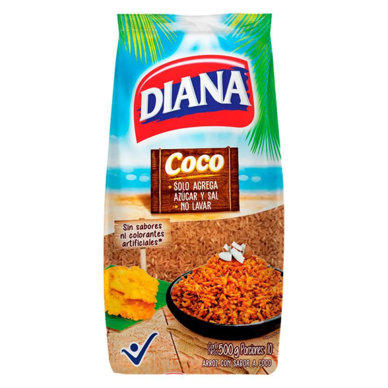 Arroz Diana Premium Coco 500 Gr