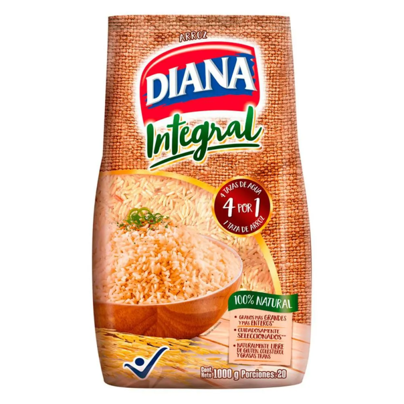 Arroz Diana Integral 1000 Gr