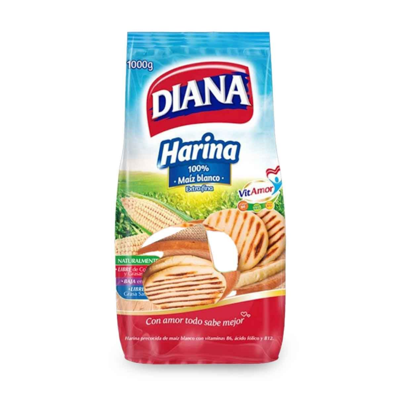 Harina De Maiz Diana Maiz Diana Precocida 1000