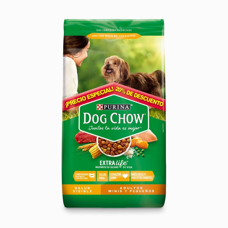 Concentrado Dog Chow Adultos Razas Minis 1000 Gr