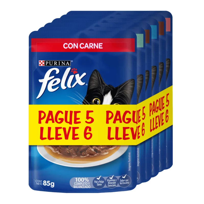 Concentrado Felix Surtido Pague 5 Lleve 5 85 Gr