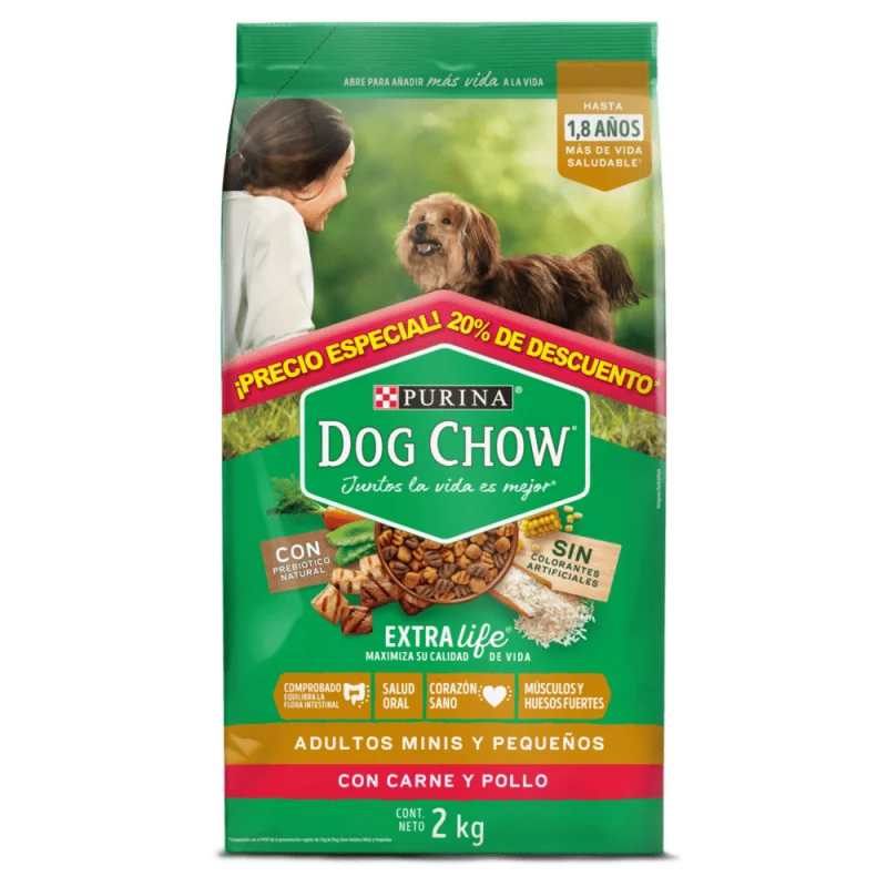 Dchow Adultos Mins-peque 2kg 30% Off