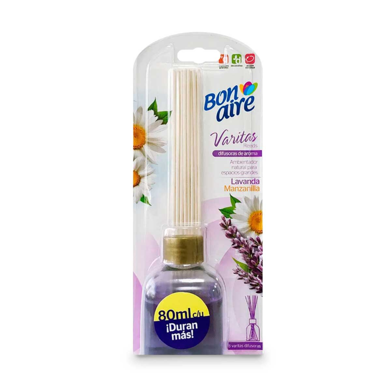 Ambientador Bonaire Varitas Lavanda 80 Ml