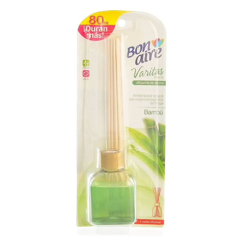 Ambientador Bonaire Varitas Bambu 80 Ml