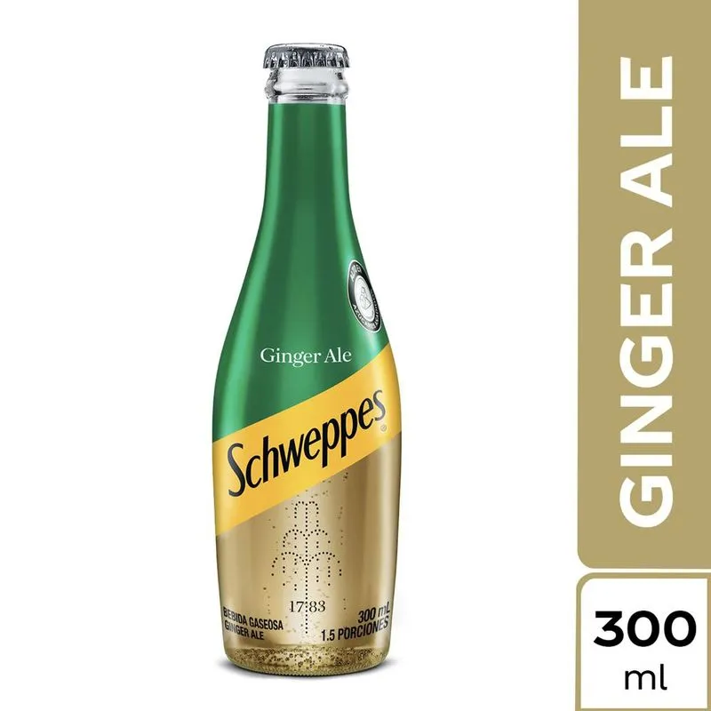 Gaseosa Schweppes Ginger 300 Ml