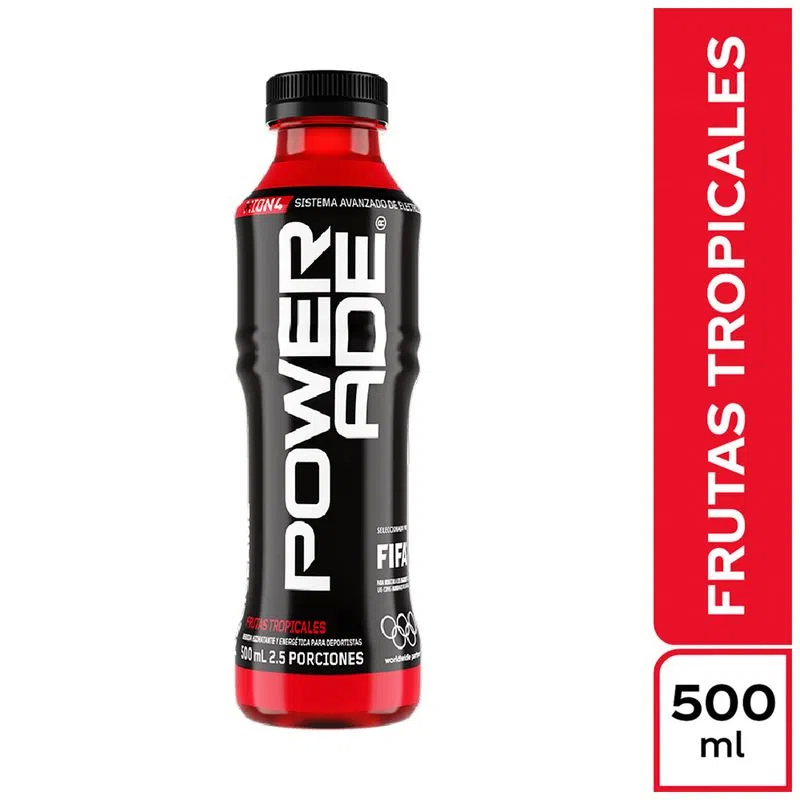 Bebida Hidratante Powerade Frutas Tropicales 500 Ml