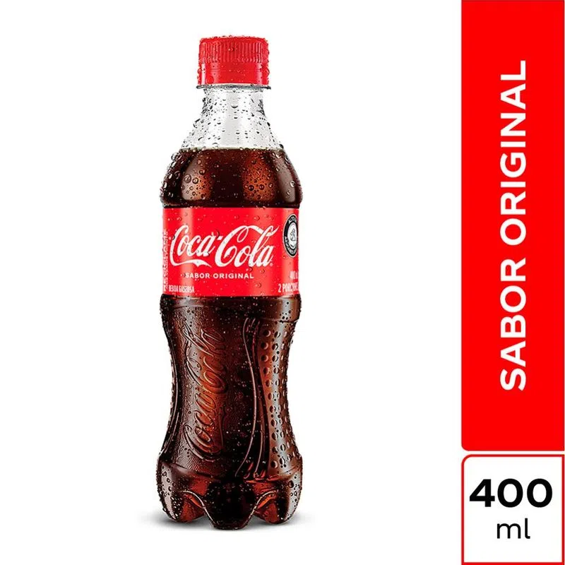 Gaseosa Coca Cola 400 Ml