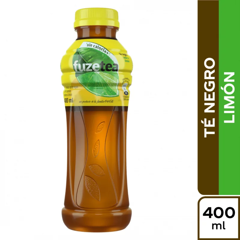 Bebida Fuze Teax400ml Te Neg Lim Pet