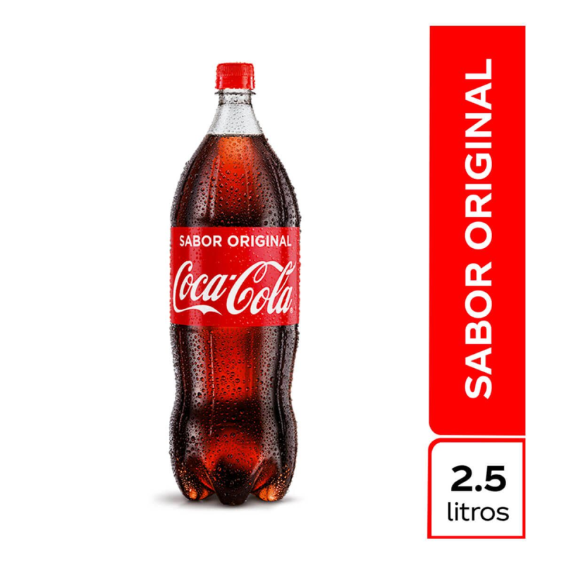 Gaseosa Coca Cola 2500 Ml
