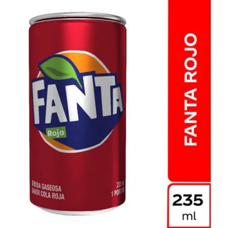 Gaseosa Fanta Rojo 235 Ml