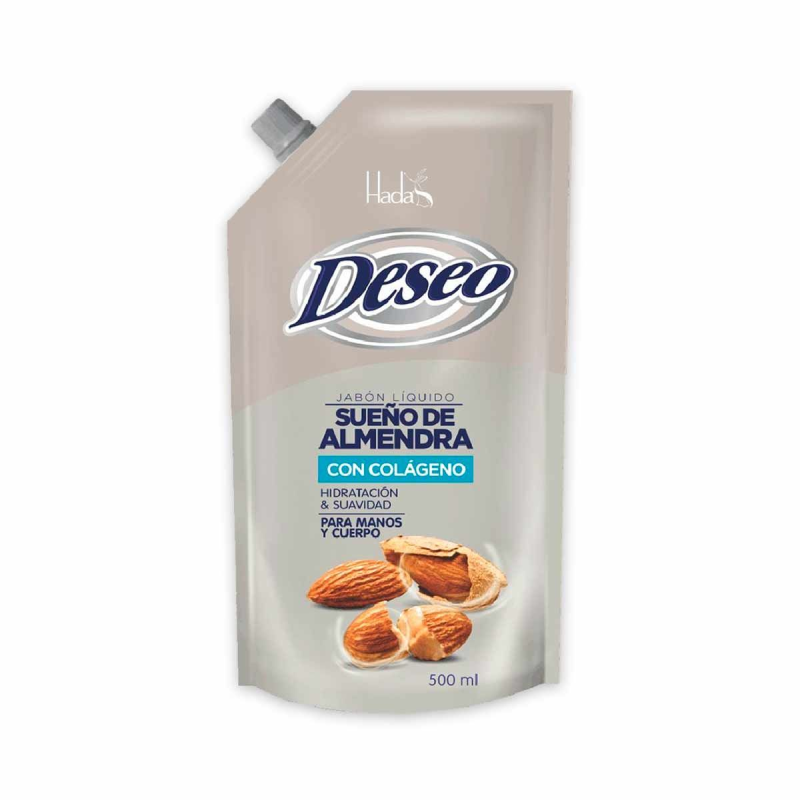 Jabon Liquido Deseo Almendra Colage D/ 1000ml