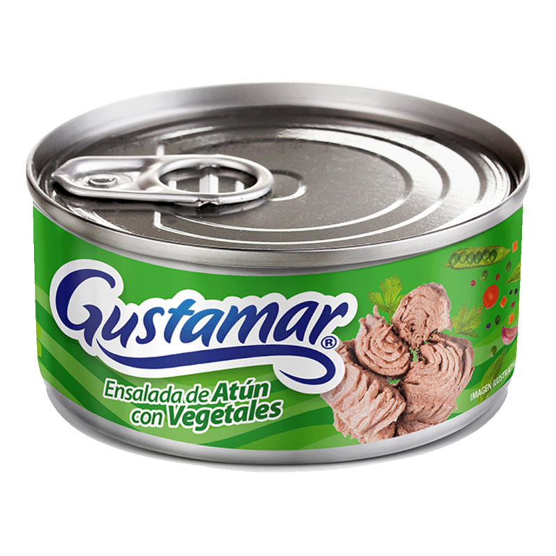 Atun Gustamar Vegetales 140 Gr